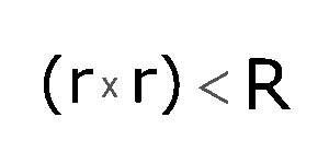 The Glyph of Humility (r x r) < R